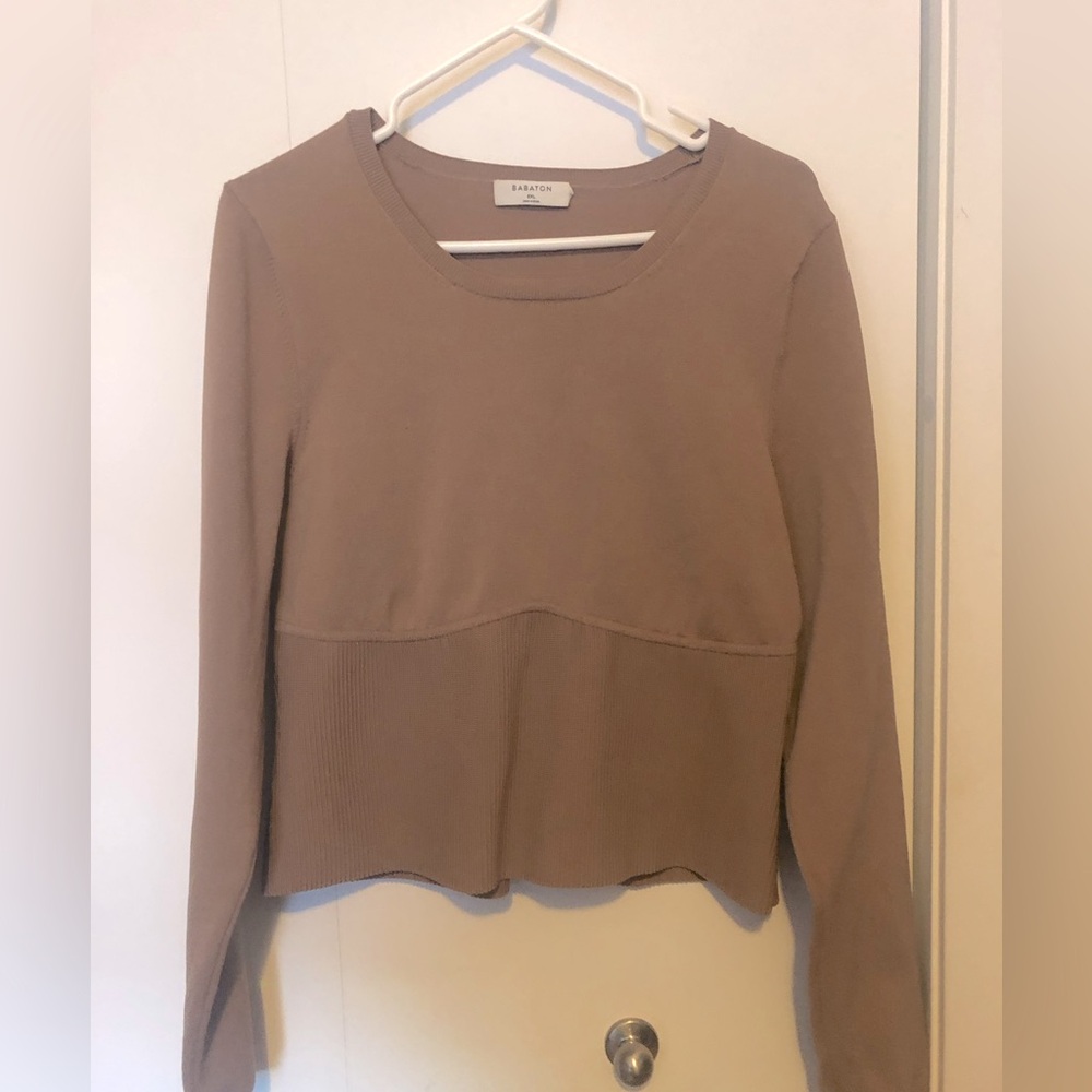 Aritzia Babaton sweater. Dark taupe. 2xlarge
